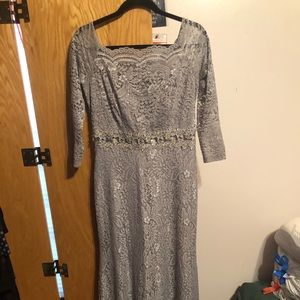 Long lace dress